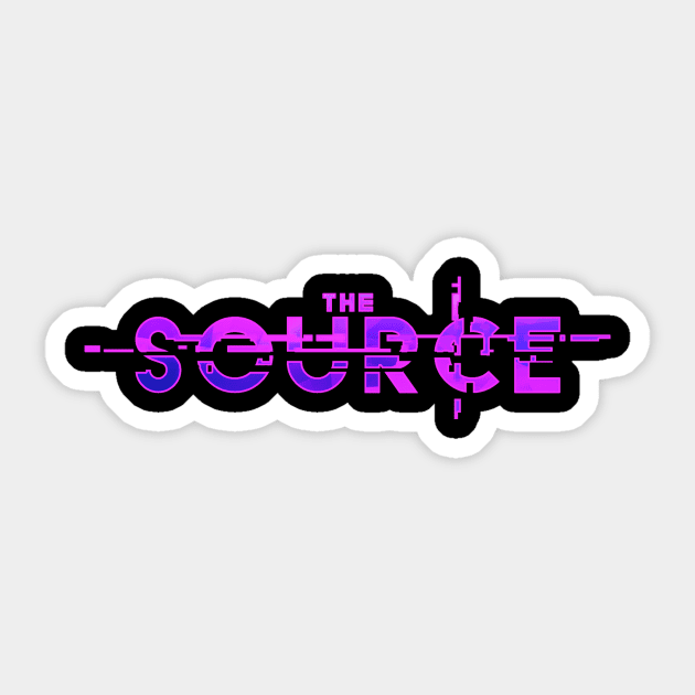 The Source Sticker by 8fold